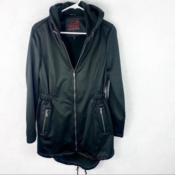 Yoki Jackets & Blazers - [Yoki] Athletic Longer Zip Work Out Jacket